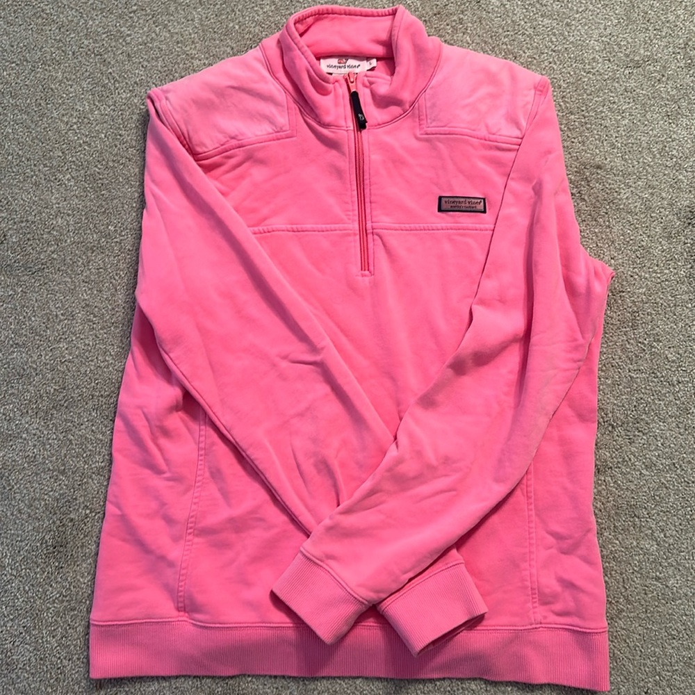Vineyard vines neon pink Shep Shirt